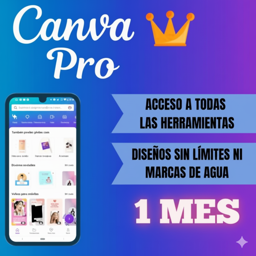 Imagen de CANVA PRO 1 MES 